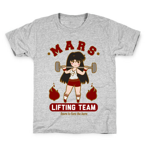 Mars Lifting Team Parody Kids T-Shirt