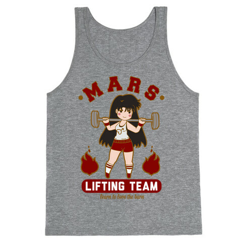 Mars Lifting Team Parody Tank Top