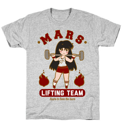 Mars Lifting Team Parody T-Shirt