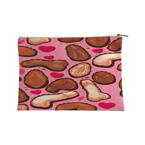 NSFW Valentine's Chocolates Pattern Accessory Bag