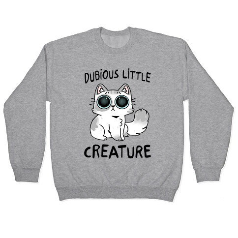 Dubious Little Creature Cat Pullover