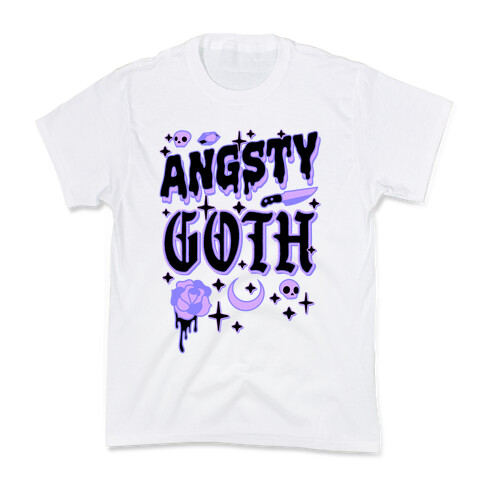 Angsty Goth  Kids T-Shirt