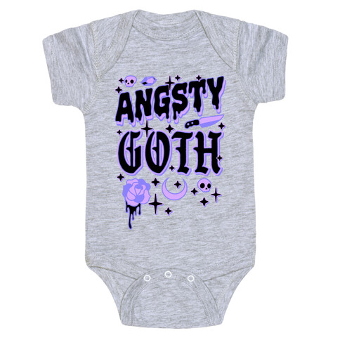 Angsty Goth  Baby One-Piece