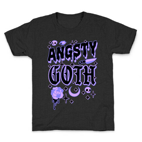 Angsty Goth  Kids T-Shirt