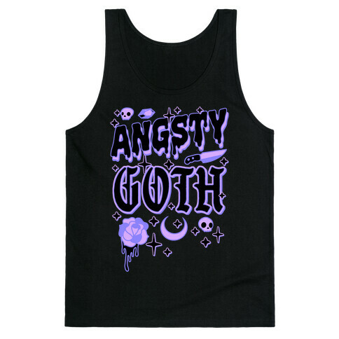 Angsty Goth  Tank Top