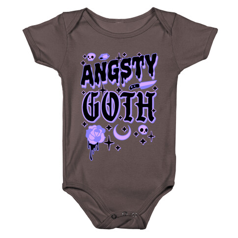 Angsty Goth  Baby One-Piece