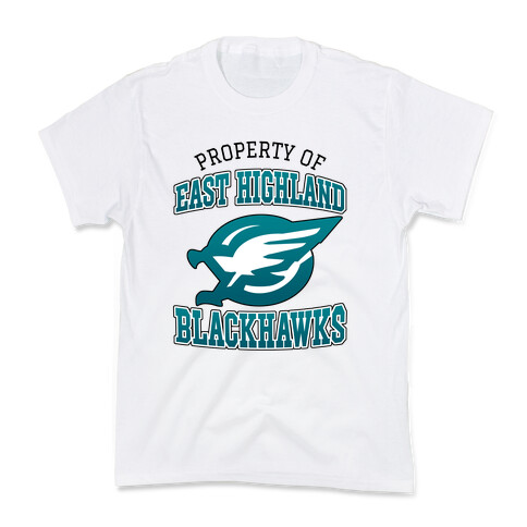 East Highland Blackhawks Euphoria Parody  Kids T-Shirt