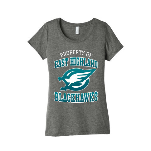 East Highland Blackhawks Euphoria Parody  Womens T-Shirt