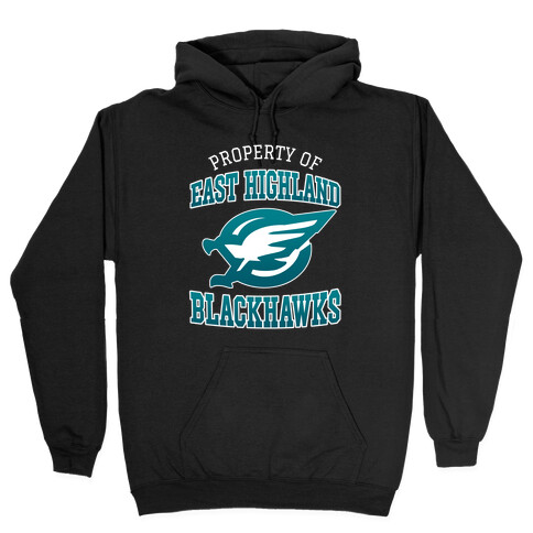 East Highland Blackhawks Euphoria Parody  Hooded Sweatshirt