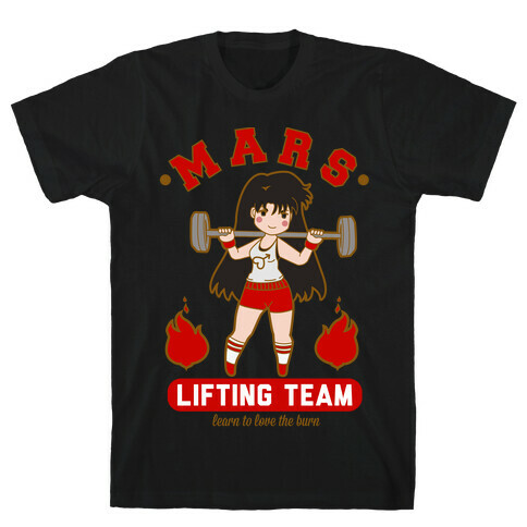 Mars Lifting Team Parody T-Shirt