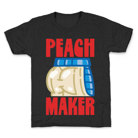 Peach Maker Parody Kids T-Shirt