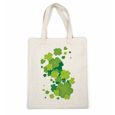 Clover Patch Pattern Casual Tote