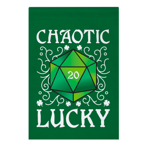 Chaotic Lucky Garden Flag