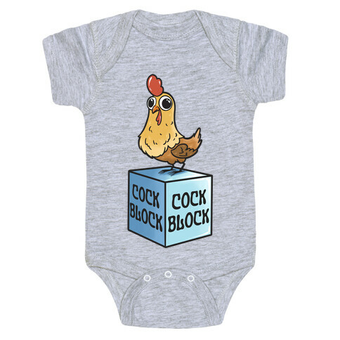 Cock Block Baby One-Piece