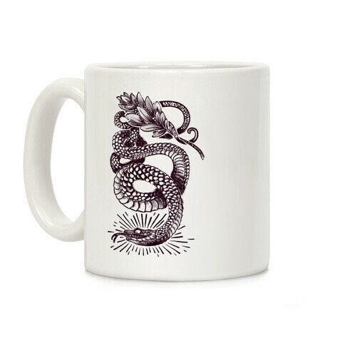 Laurel Snake Coffee Mug