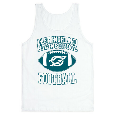 East Highland High School Football Tank Top