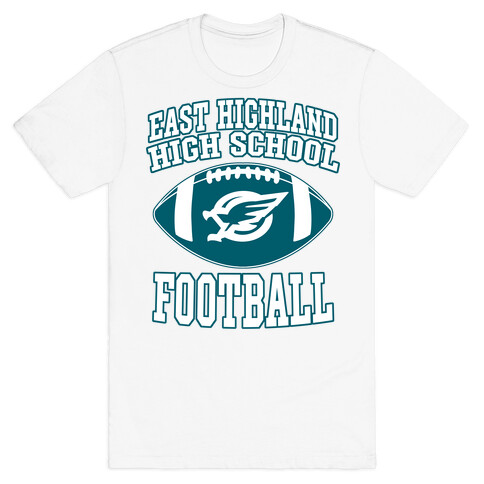 East Highland High School Football T-Shirt