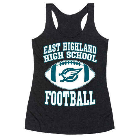 East Highland High School Football Racerback Tank Top