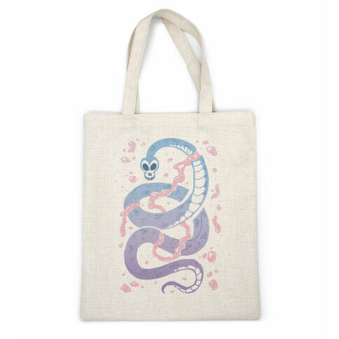 Pastel Goth Snake Casual Tote