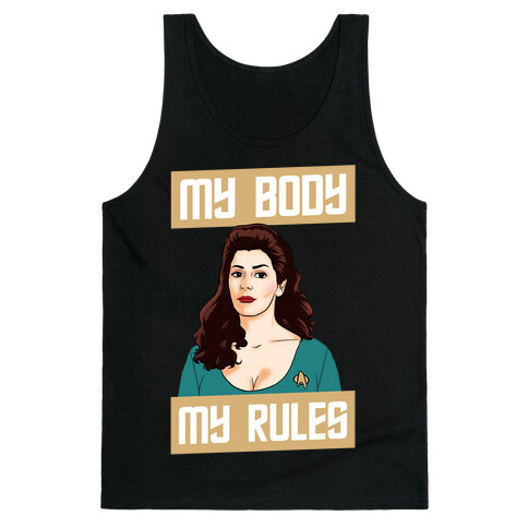 My Body My Rules (troi) Tank Top