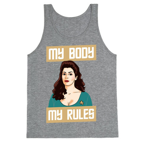 My Body My Rules (troi) Tank Top