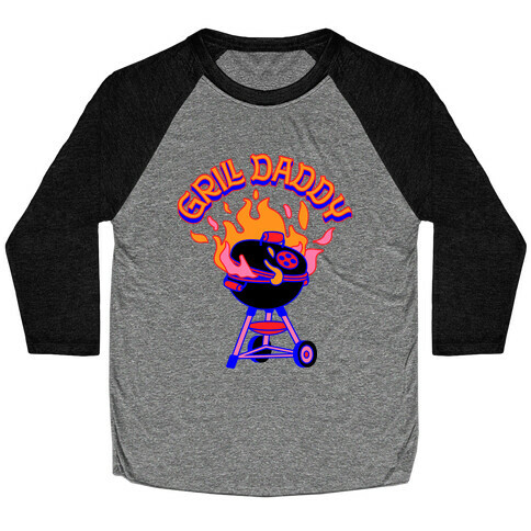 Grill Daddy Baseball Tee