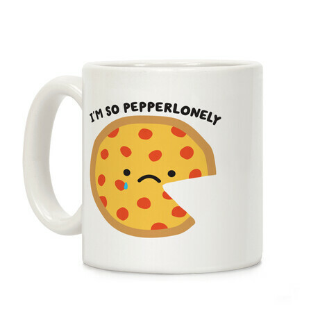 Pepperlonely Pizza Coffee Mug