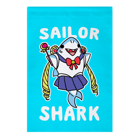 Sailor Shark Garden Flag