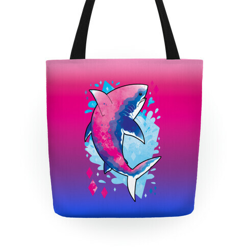 Pride Sharks: Bisexual Tote