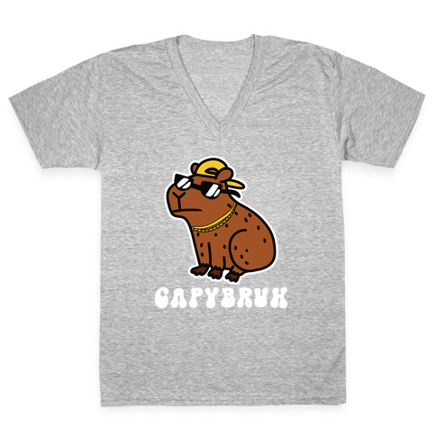 Capybruh V-Neck Tee Shirt