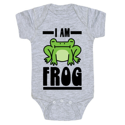 I Am Frog Baby One-Piece