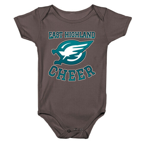 East Highland Cheer Baby One-Piece