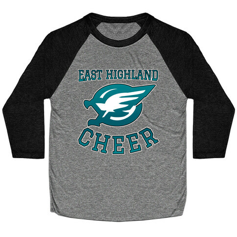 East Highland Cheer Baseball Tee