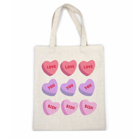 Love You Bish Casual Tote