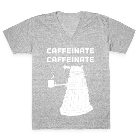 Caffeinate Caffeinate V-Neck Tee Shirt