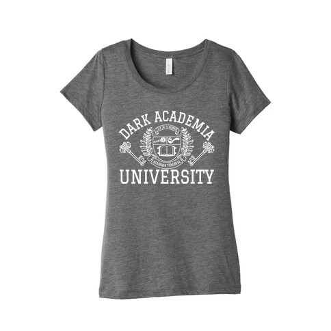 Dark Academia University Womens T-Shirt