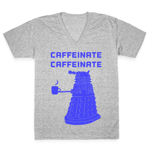 Caffeinate Caffeinate V-Neck Tee Shirt