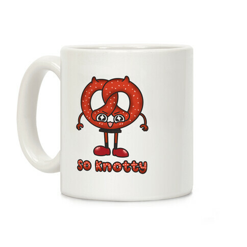 So Knotty Pretzel Coffee Mug