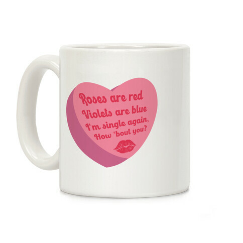 Single Again Poem Coffee Mug