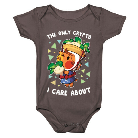 The Only Crypto I Care About Baby One-Piece