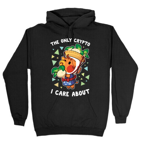 The Only Crypto I Care About Hooded Sweatshirt