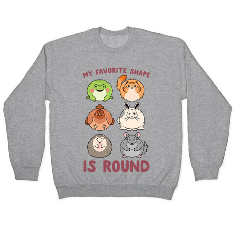 My Favorite Shape Is Round Pullover