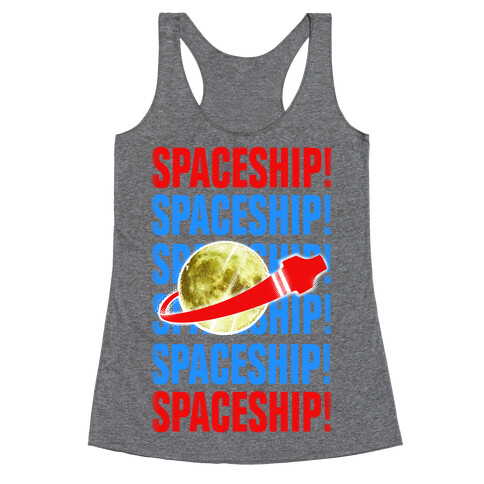 Spaceship! Racerback Tank Top