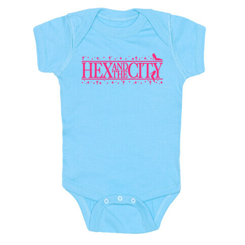 Hex and The City Parody Baby One-Piece