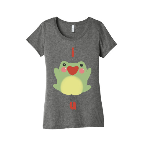 I Love (Phrog) You Womens T-Shirt