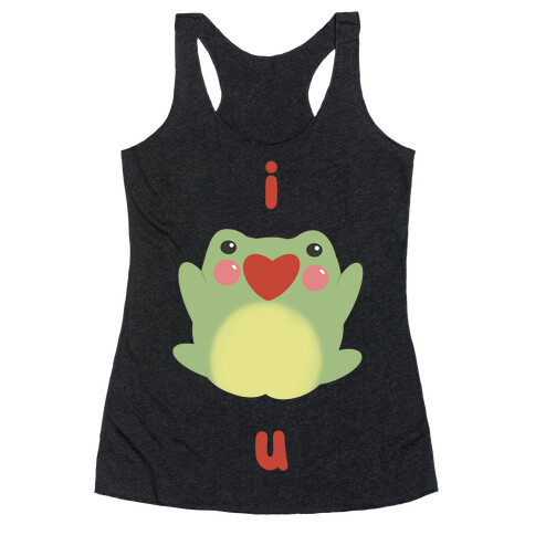 I Love (Phrog) You Racerback Tank Top