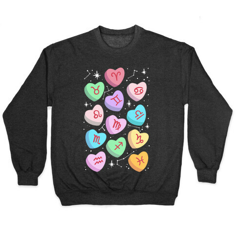 Horoscope Candy Hearts Pullover