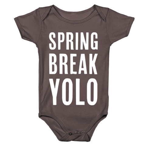 Spring Break Yolo Baby One-Piece