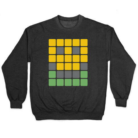 Wordle Pixel Smile Pullover