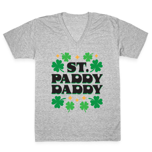 St. Paddy Daddy V-Neck Tee Shirt